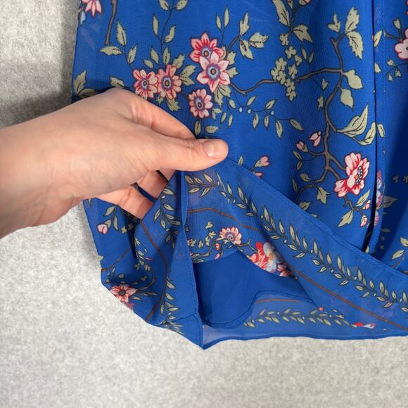 Max Studio Tank Top Medium Flowy Cottage Farmhouse Feminine Mediterranean Resort - Picture 5 of 11